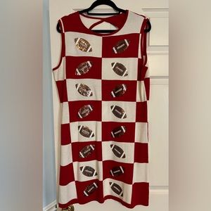 Queen of Sparkles Football dress